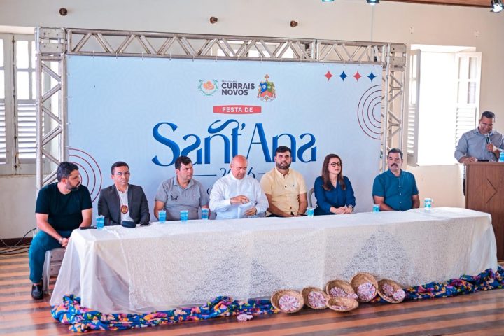 CURRAIS NOVOS LANÇA OFICIALMENTE A FESTA DE SANT’ANA 2026 COM PROGRAMAÇÃO RELIGIOSA E GRANDES ATRAÇÕES MUSICAIS