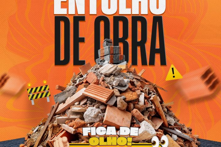 PREFEITURA DE CURRAIS NOVOS ORIENTA POPULAÇÃO SOBRE O DESCARTE CORRETO DE ENTULHOS DE OBRAS E DEMOLIÇÕES