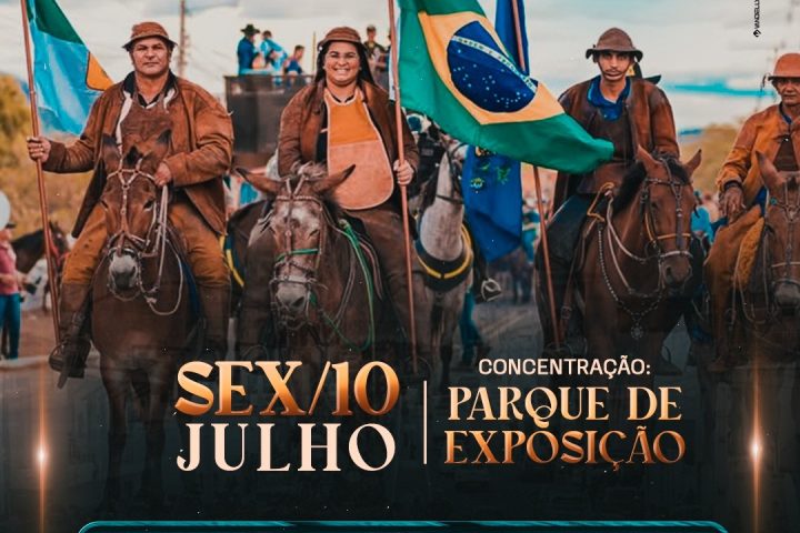 CAVALGADA DE SANT’ANA REÚNE CAVALEIROS E AMAZONAS NESTA SEXTA-FEIRA (10) EM CURRAIS NOVOS